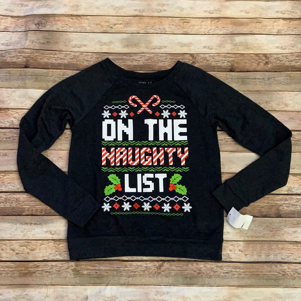 NWT Cold Crush Christmas Sweatshirt